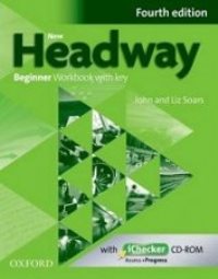New Headway 4ED Beginner Workbook + ICHECKER PACK with key